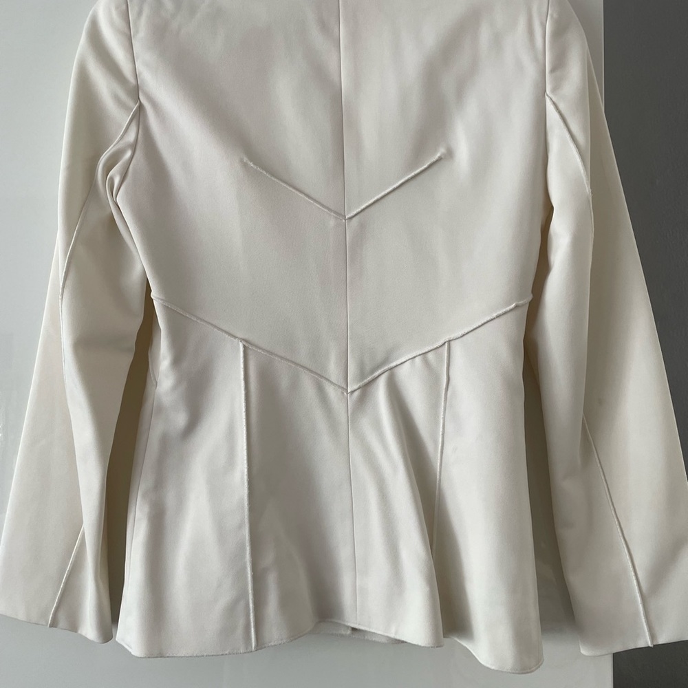 90’s Vintage Bebe White Jacket - image 7